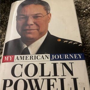 My American Journey by Colin Powell Hardcover signed to TED COHEN